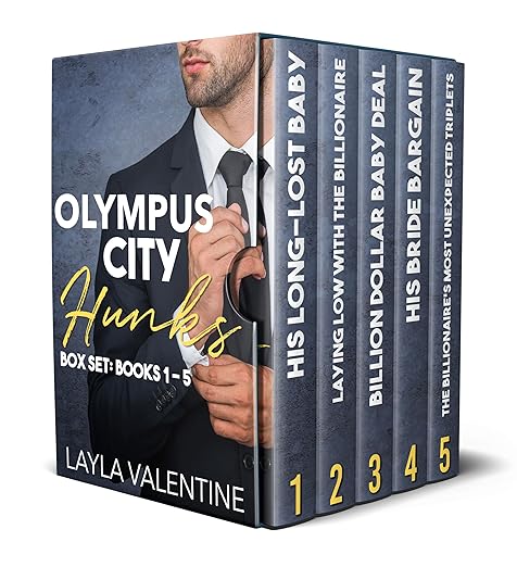 Book Cover of Olympus City Hunks Box Set