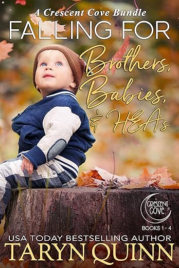 Book Cover of Falling For Brothers, Babies, & HEAs